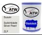 Preview: Suzuki, Switchblade Silver Pearl, ZLF: 500ml Lackdose, von ATW Autoteile West.